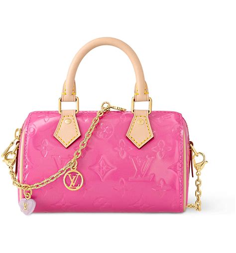 louis vuitton nano speedy pink